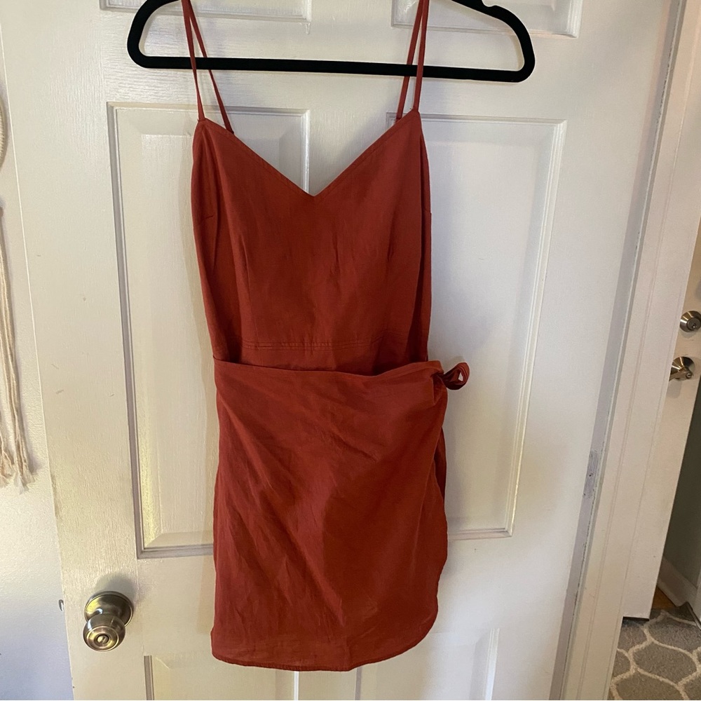 NWT - Mini Faux Wrap Dress